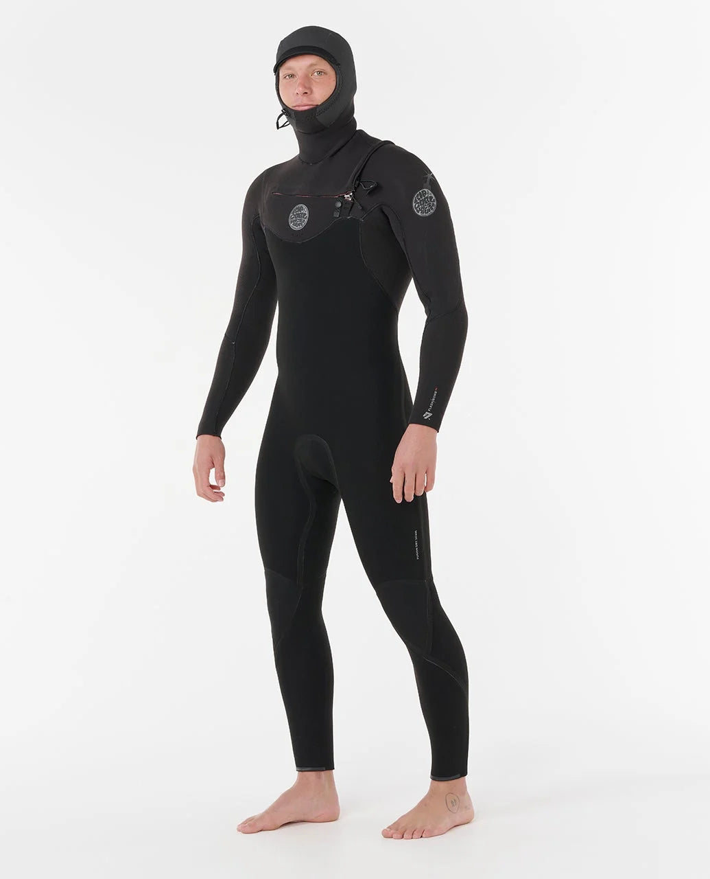 Rip Curl Flashbomb 6/4mm Chest Zip Hooded Wetsuit 2026