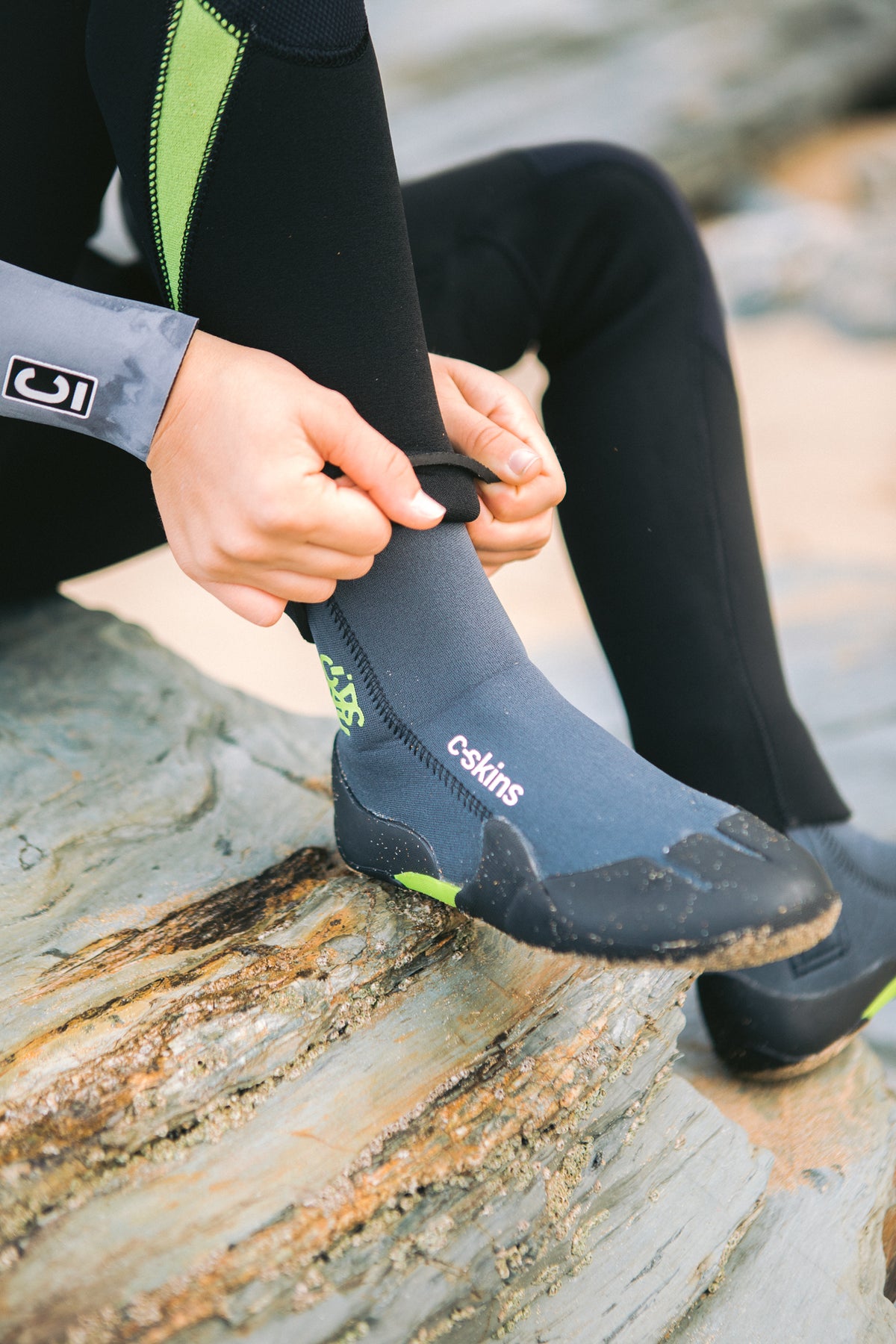 C-Skins 5mm Junior Zipped Boots