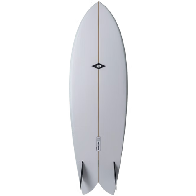 NSP Elements Double Vision Fish 5ft 6" - White