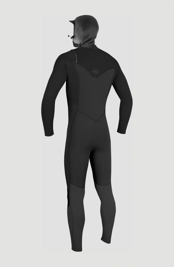 O'neill Men Hyperfreak Plus 5/4mm Chest Zip Hooded