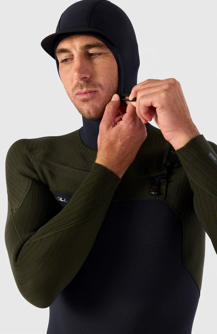 O'neill Men Hyperfreak Plus 5/4mm Chest Zip Hooded