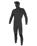 O'neill Epic 6/4mm Hooded Chest Zip Wetsuit in Black