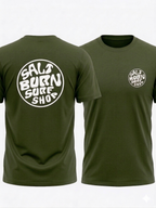 Saltburn Surf Shop T-Shirt Round Logo