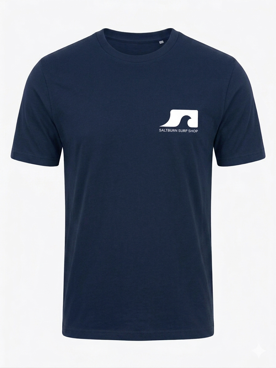 Saltburn Surf Shop T-Shirt Original Logo