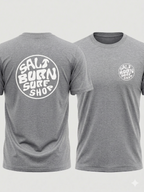 Saltburn Surf Shop T-Shirt Round Logo