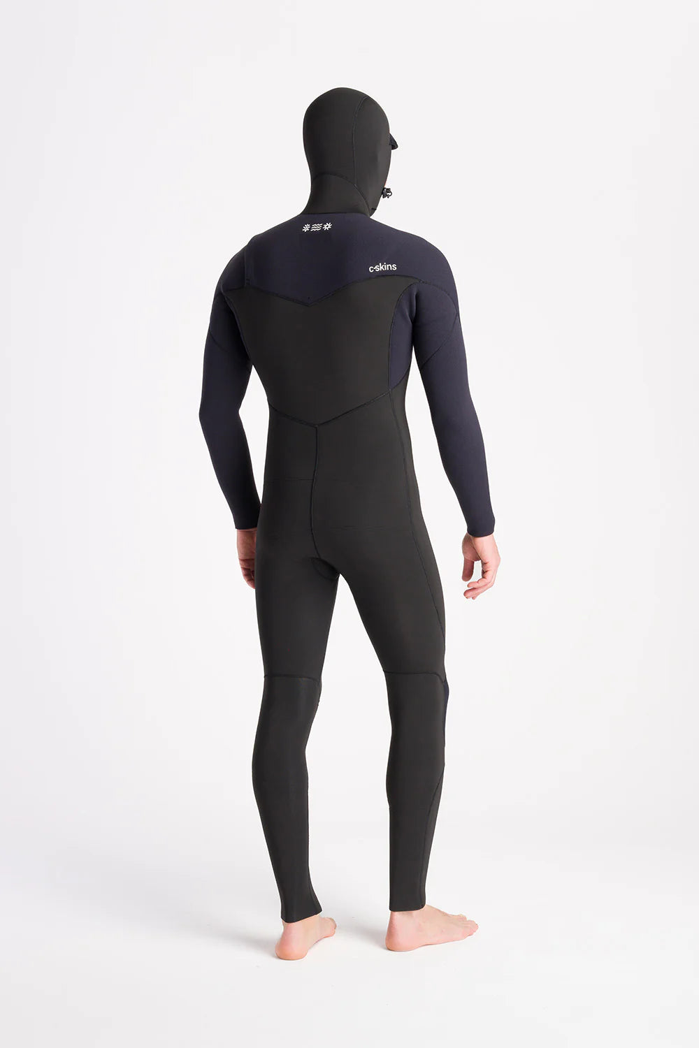 C-Skins NUWAVE SESSION 5:4 MENS CHEST ZIP HOODED STEAMER