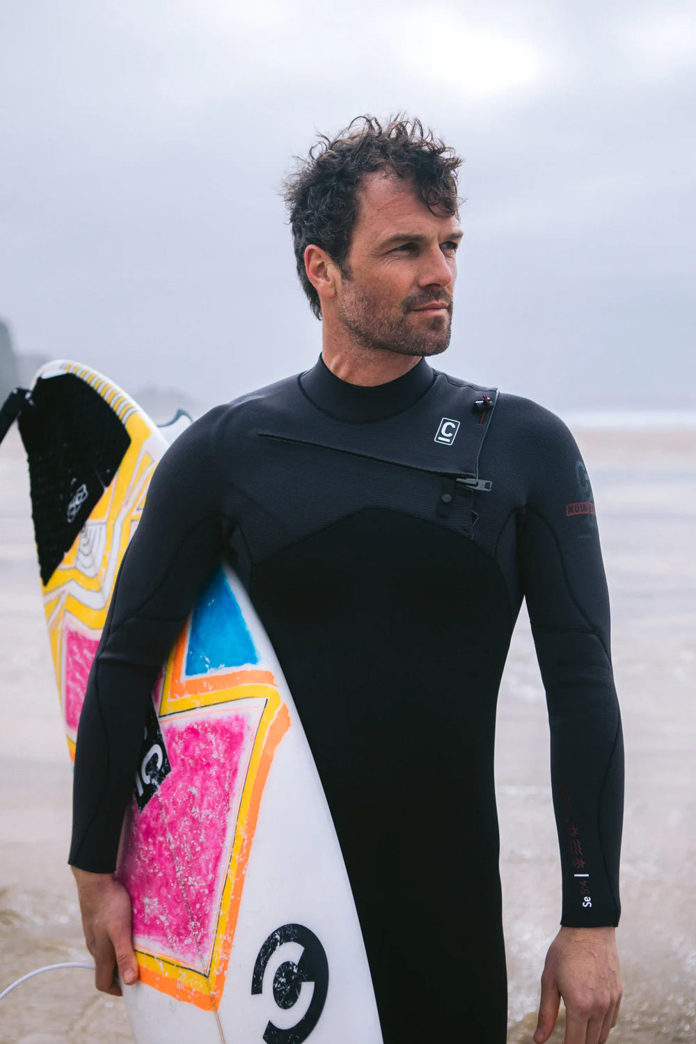 C-Skins NUWAVE SESSION 5:4 MENS CHEST ZIP STEAMER
