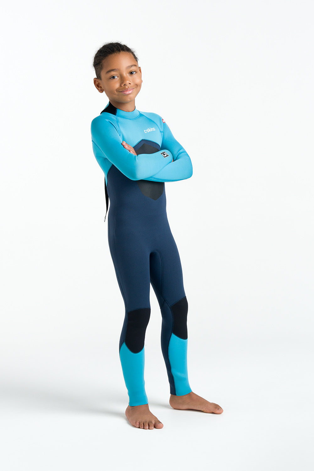 C-Skins JUNIOR 3/2 ELEMENT BACK ZIP