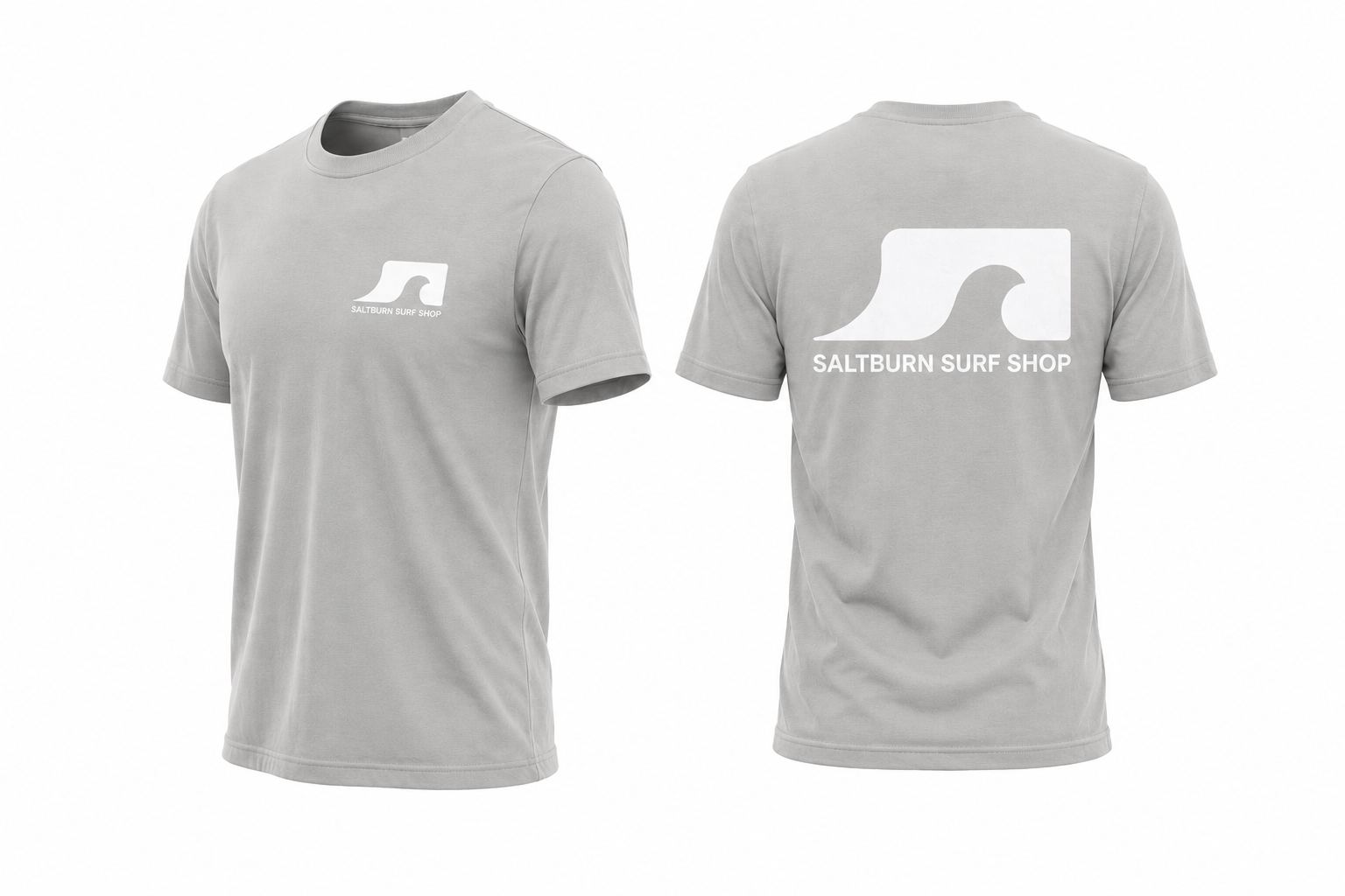 Saltburn Surf Shop T-Shirt Original Logo