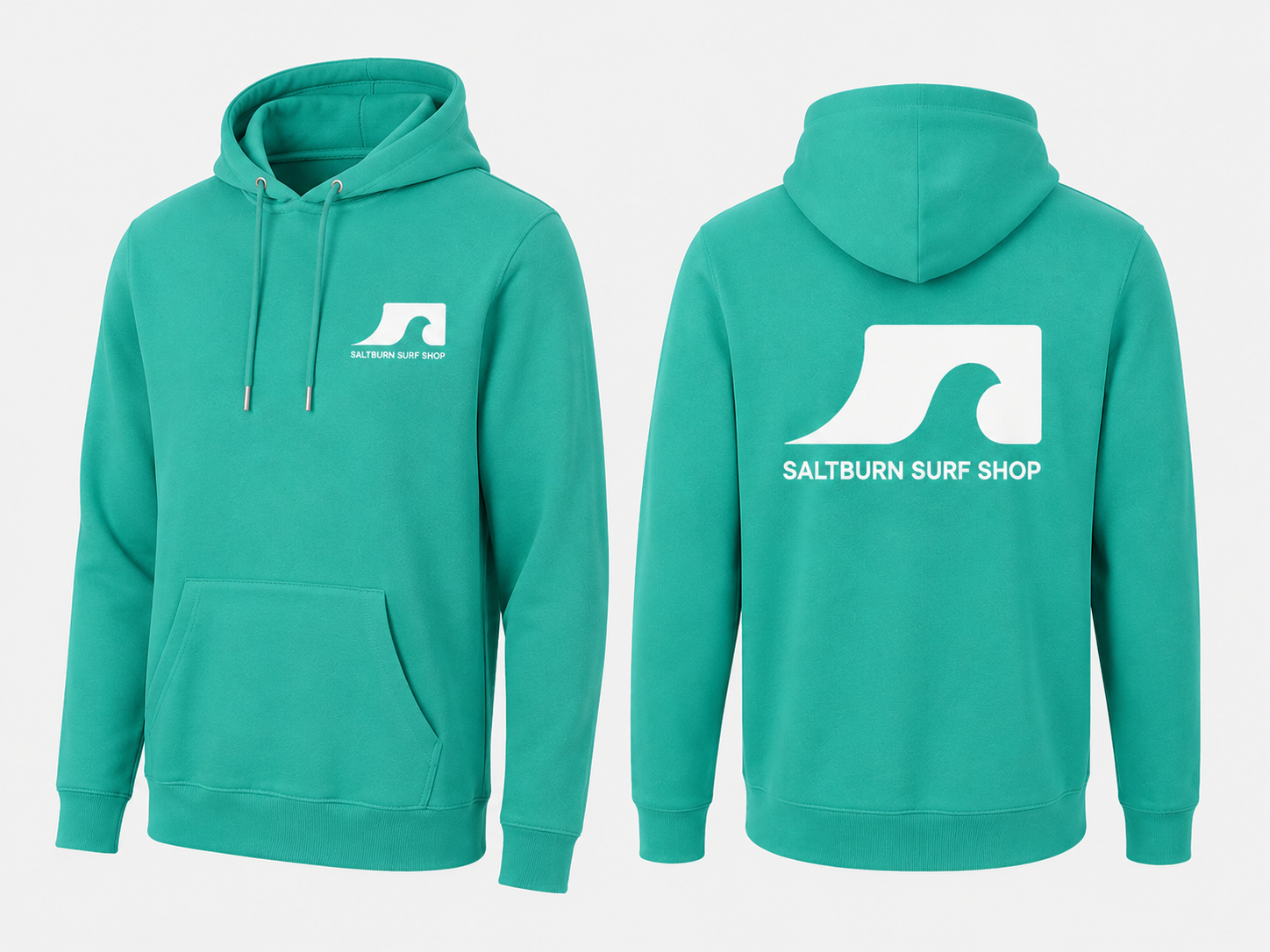 Saltburn Surf Shop Hoody Original Logo