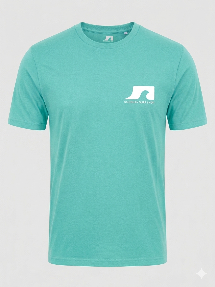 Saltburn Surf Shop T-Shirt Original Logo