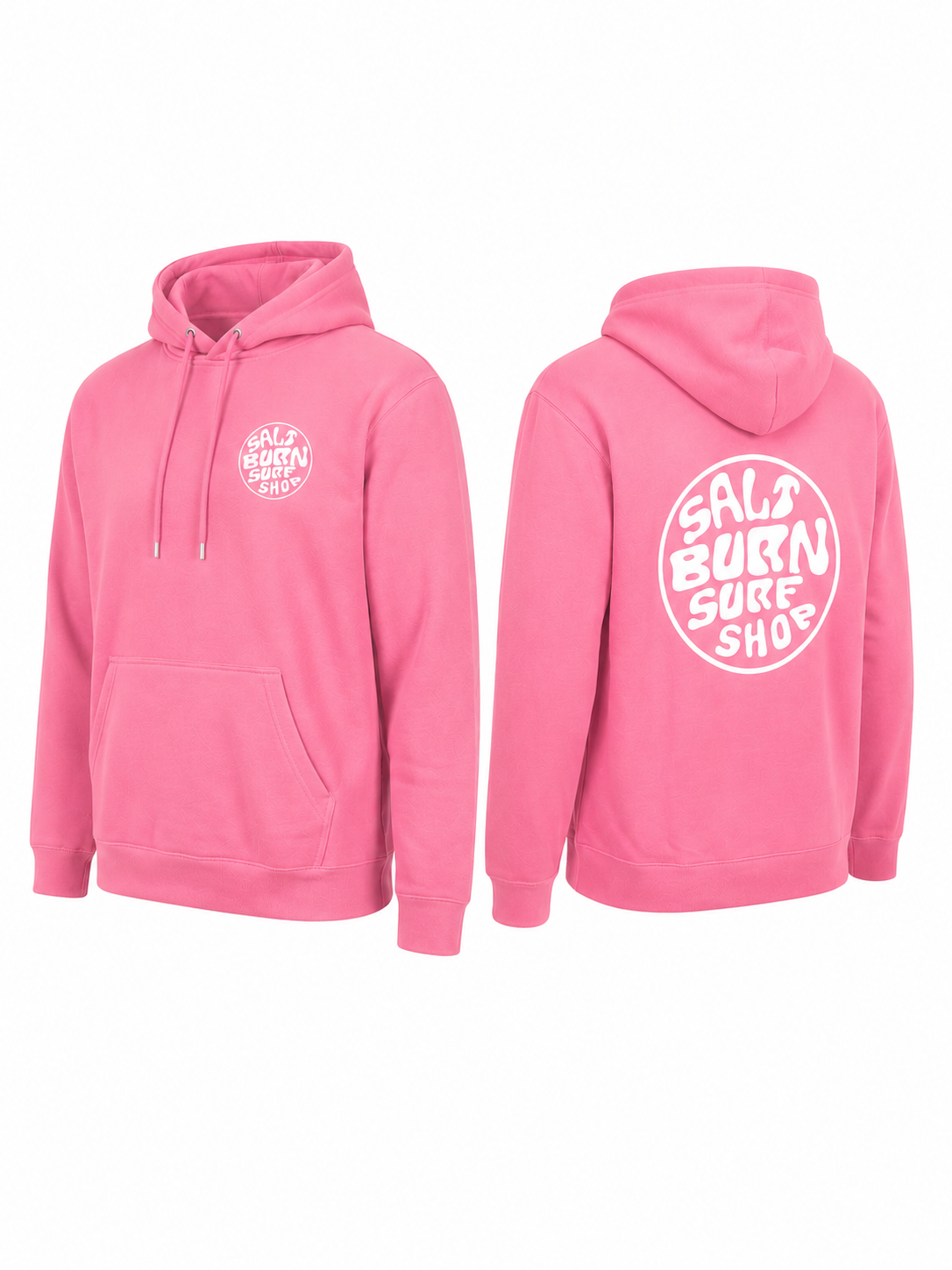 Saltburn Surf Shop Hoody Round Logo