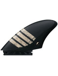 Futures K2 Alpha Keel Twin Fins Large - Carbon/Sand