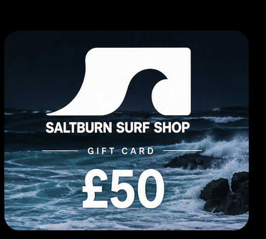 Saltburn Surf Shop Gift Card £10 - £200