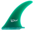 George Greenough 4A 10" Longboard Fin - Green