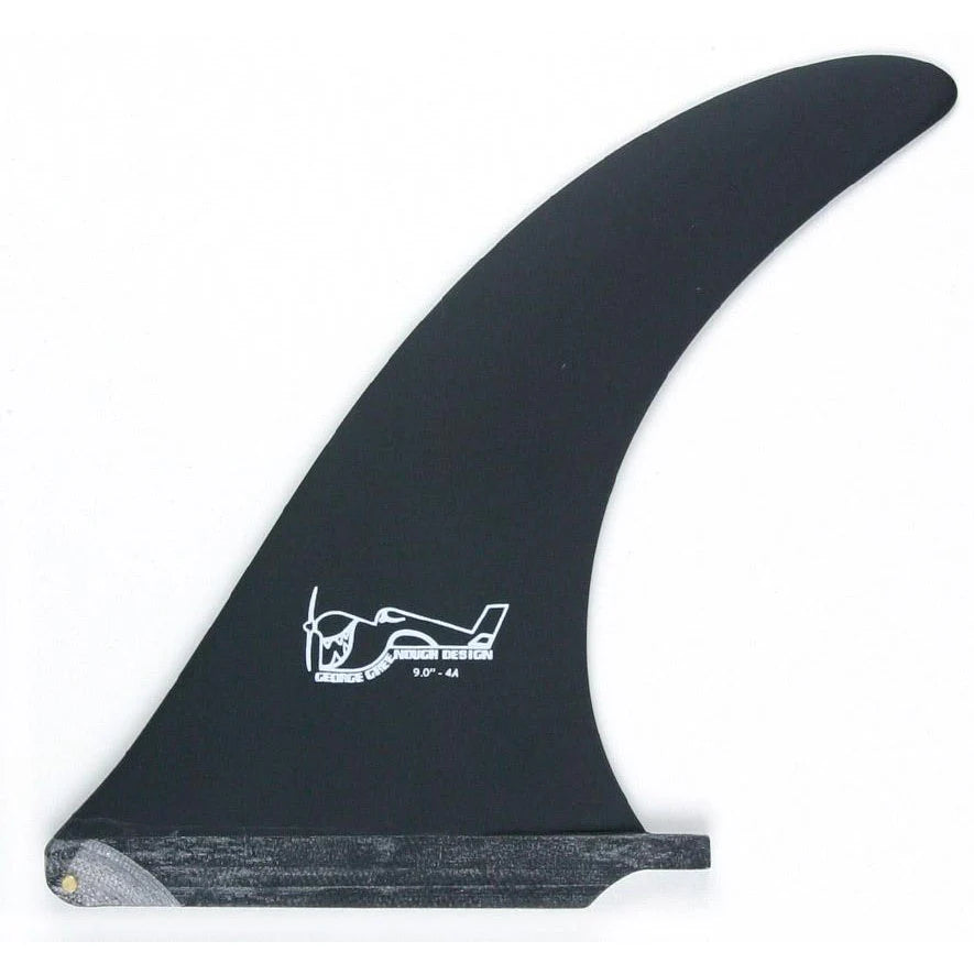 George Greenough 4A 9.75" Longboard Fin - Black