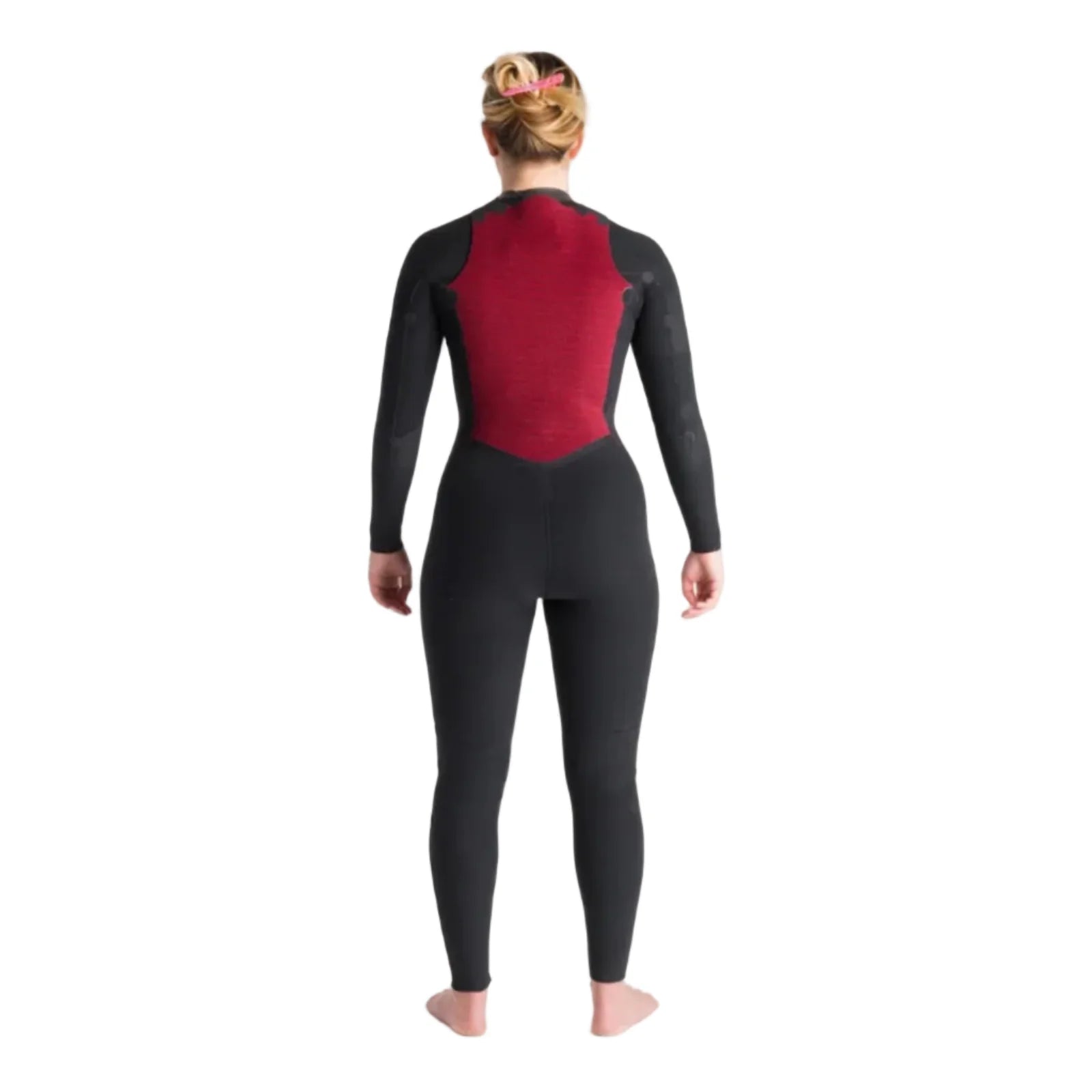C-Skins NuWave Solace 5/4/3mm Women's Chest Zip Wetsuit - Black / Bluestone / Cool Green