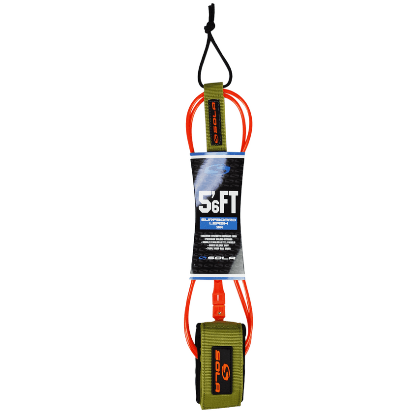 Sola 5ft 6" Surfboard Comp Leash