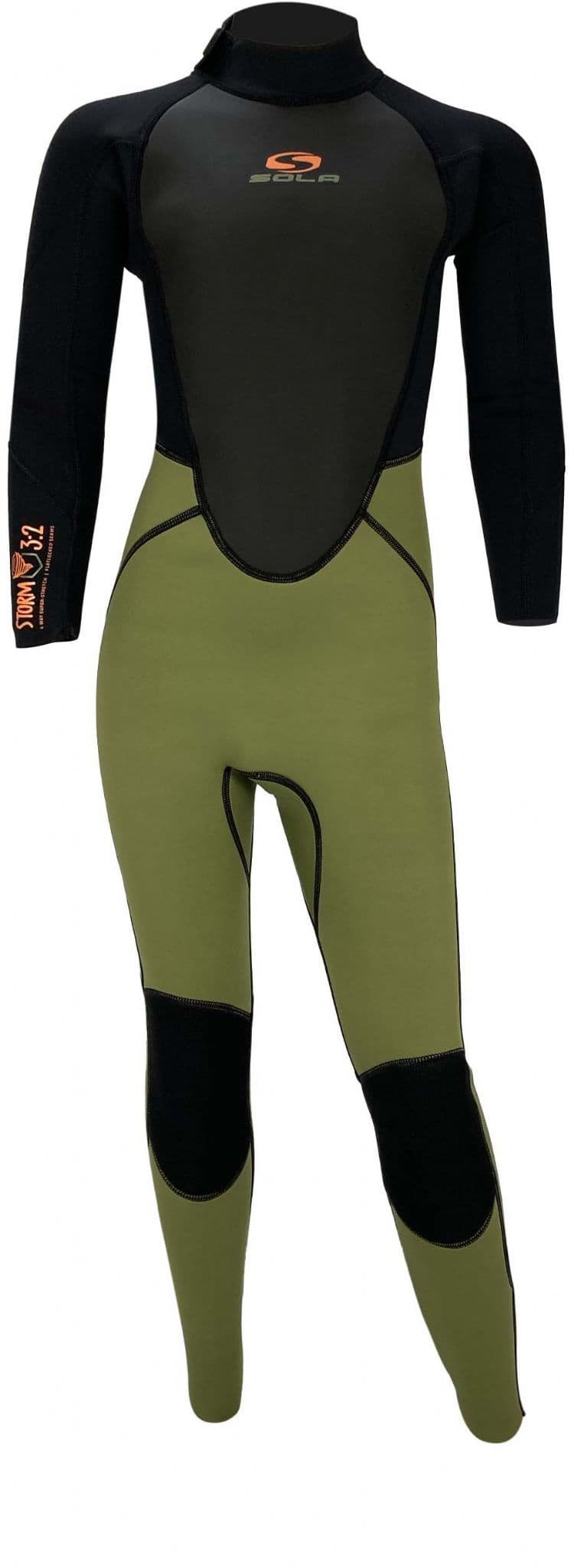 Sola Storm 3/2 Back Zip Youth Fullsuit
