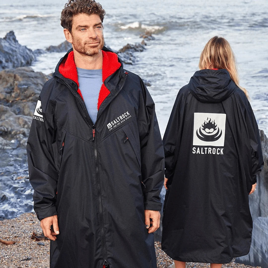 Saltrock Black Changing Robe