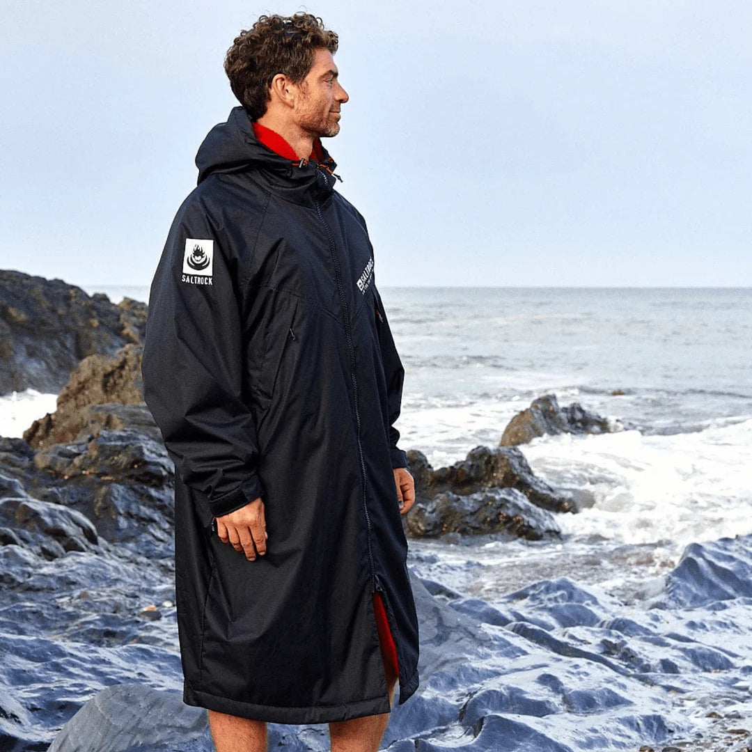Saltrock Black Changing Robe